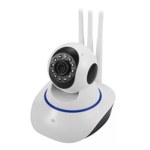 Câmera IP 3 Antenas 360° Wifi Babá Eletronica Pet1080p Full HD Wireless Controle os Movimentos pelo Celular Sistema Yoosee 3ª Geração com Audio Visão Noturna Linha Premium
