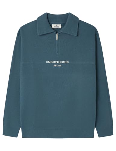 Pullover Homme Springfield contre le froid matinal avec son col zippé