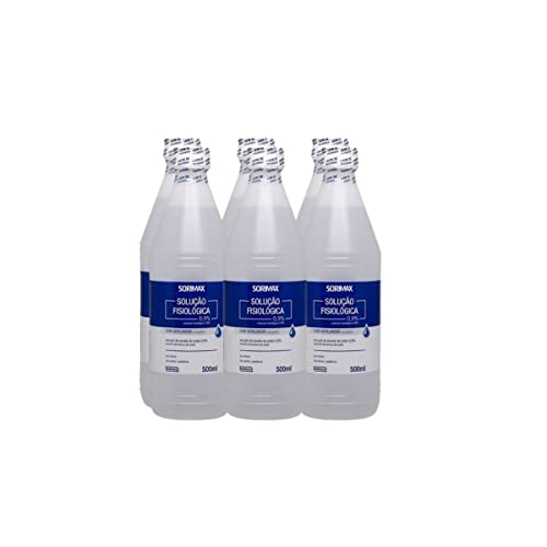 Soro Fisiologico 500ML FARMAX c/tampa com 6 unidades