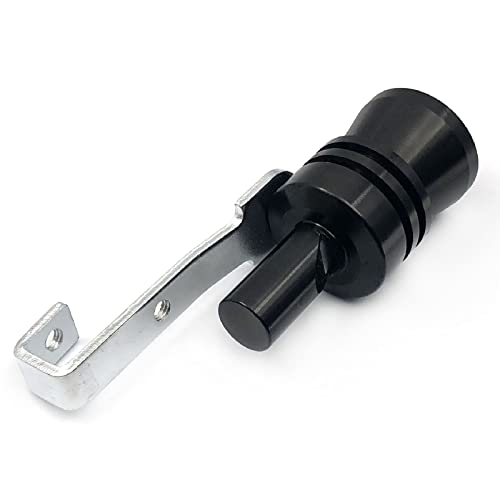 Devmo XL-ALUMINUM-2PCS-BLACK 2Pcs Xl Size Aluminum Alloy Universal Turbo Sound Exhaust Muffler Pipe Whistle Car Roar Maker thumb #2