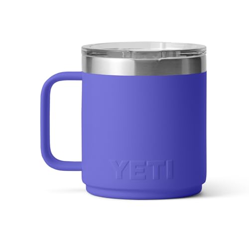 YETI Rambler 10 oz Stackable Mug, Vacuum Insulated, Stainless Steel with MagSlider Lid, Ultramarine Violet