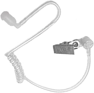 AMSLSIU Auricular acústico Tubo Conductos de Aire Juguete Accesorios encubiertos Radio Comunicación Policía Escuchar Cosplay Auricular Partes Fiesta