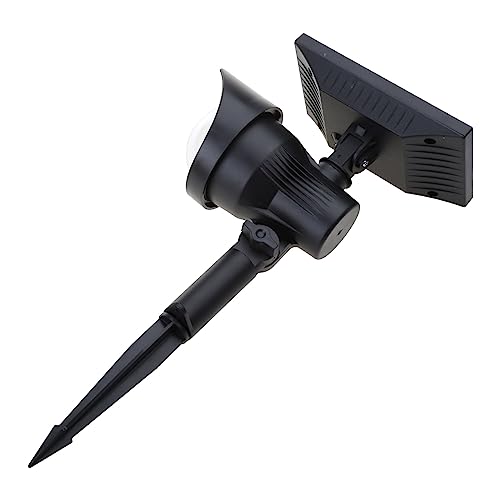 Lampe solaire allée rotative avec système portable économie d'énergie