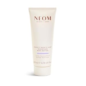 Neom – Magnesium Body Butter | 6.76 Fl Oz (200ml) | Lavender, Chamomile, & Patchouli | Lotion for Sleep with Essential Oils | 100% Natural Fragrances | Nourish & Soften | Signature Sleepy Scent
