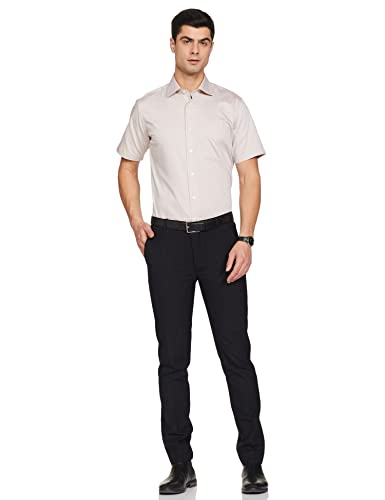 Image of Van Heusen Men's Regular Shirt (VHSHBCUF133160 Beige 46)