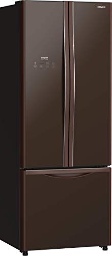 Image of Hitachi 451 L 5 Star With Automatic Inverter Multi-Door Refrigerator (R-WB490PND9-(GBW), Brown)