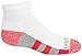 Fruit of the Loom Boys Zone Cushion Ankle Socks 10 Pack, Large, White Assorted