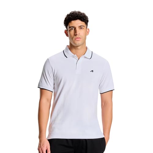 Image of Boldfit Polo Tshirts Shirts for Men Breathable Moisture-Wicking Regular Fit Anti-Static Fabric Quick-Dry & Durable Soft Lightweight Polo Tee for Casual Wear, Sports & Everyday Use