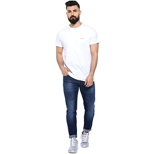 Image of CAHOOT Men's Denim Jeans for Regular Wear | Denim Fabric | Slim Fit | Jeans Crafted with Comfort Fit and High-Performance for Everyday Casual Wear