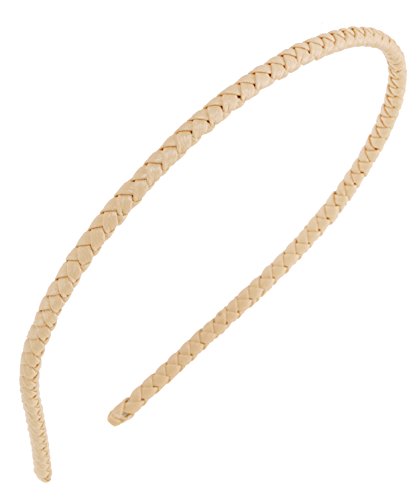 L. Erickson Braided 1/4" Headband - Camel