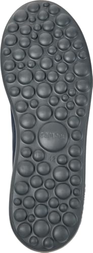 Camper Para Hombre. K101019-010 Zapatillas De Piel Pelotas Xlf Marino (42), Plano, Cordones, Casual - 3