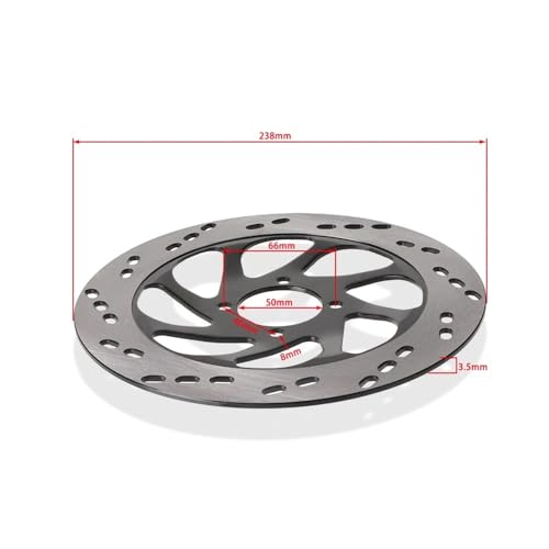 Disque de frein moto 240mm 4 trous pour Leopard EN125-2A