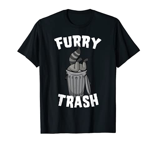 Furry Trash Bandit Raccoon Fandom Furries Tail T Shirt Gifts