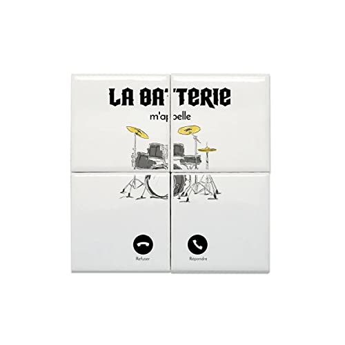 Carreaux Céramique Décoratif idée cadeau batteur 40 x 40 cm