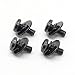 ReplacementScrews VESA Compatible M4 10mm TV/Monitor Wall Mount Screws for 75x75mm and 100x100mm Brackets. Metric Screws & Washers for Mounting Any TV/Monitor Brand.