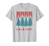 Retro Vintage Outdoor Wälder Berge Natur Outfit