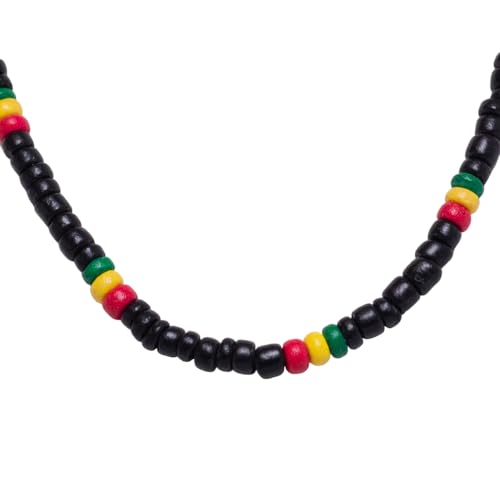 BlueRica-Black-and-Rasta-Coconut-Beads-Necklace-18