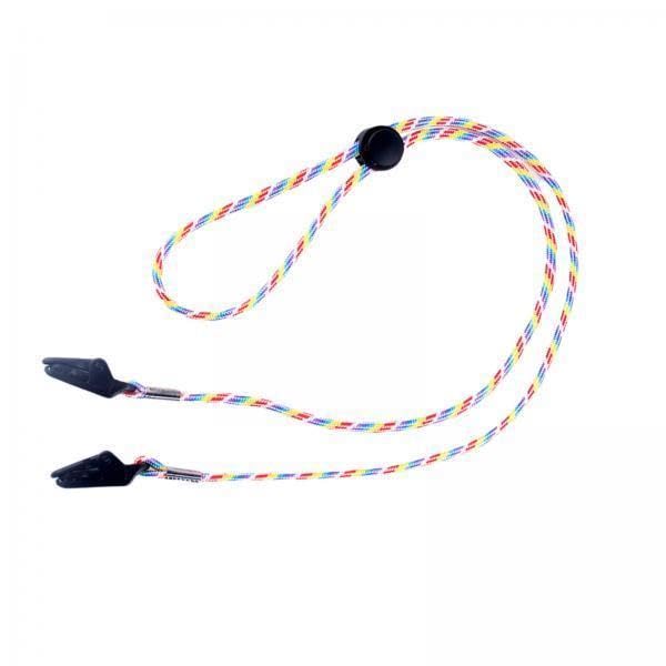 jojomis 2x Adjustable Hat Strap Clips with Chin Cord, Windproof Hat Retainers for Sun Hats, Beach, Hiking, Boating, Camping, and Sailing