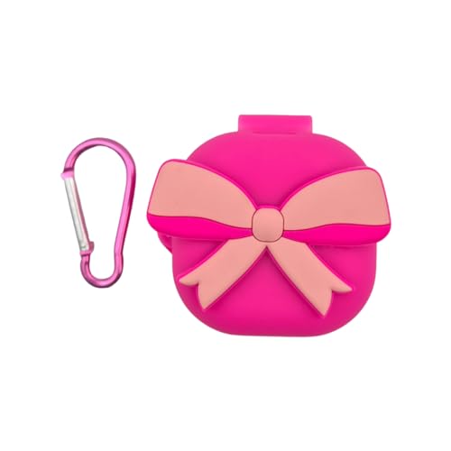 Image of Valente Silicone Case Cover for Samsung Galaxy Buds FE (2023), Buds 2 Pro (2022), Buds 2 (2021), Buds Pro (2021), and Buds Live (2020) (Barbie)
