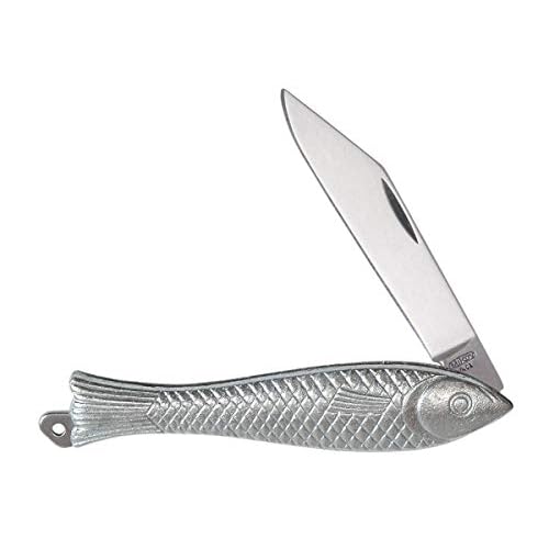 Mikov 130-NZn-1 Fish Shaped Pocket Folding Knife – Blade Length 5.5 cm
