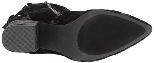 Penny Loves Kenny Women's Trace Fashion Boot, Black Crushed Velvet, 8.5 Medium US4
