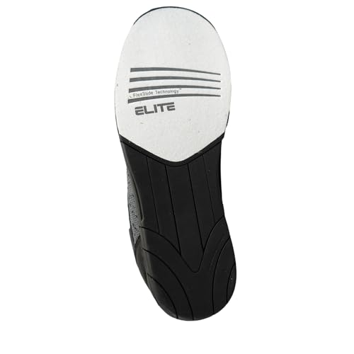 ELITE Pinnacle Men’s Bowling Shoes | Includes Universal Sliding Soles | Left or Right-Handed Men’s Bowling Shoes | Great for Bowling Practice and League Games3