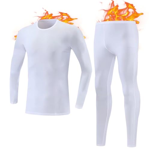 Men's Lightweight Spring Base Layer - Breathable Undershirt & Pants, Limited Sizes