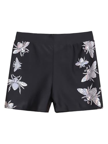Kids Girls Swimming Bottom UPF50+ Boy Shorts Underwear Briefs Insects Printed Boxer Briefs Trunks3
