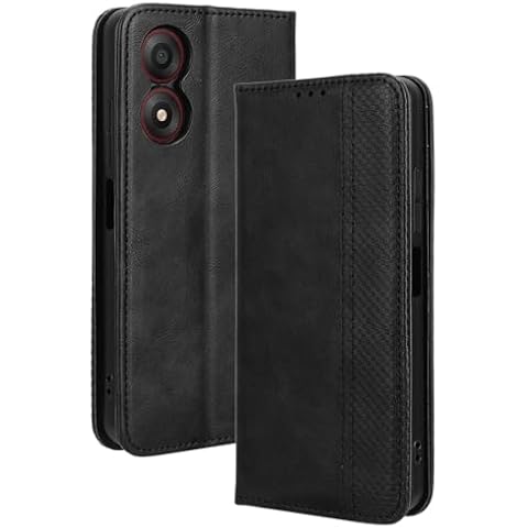 RonRun ZTE Blade A34 Leather Wallet Case Cover