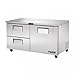 True 2-Drawer S/S 15.5 Cu Ft Undercounter Refrigerator
