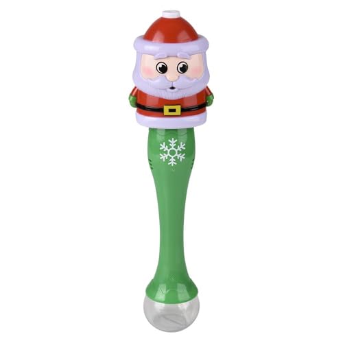 Rhode Island Novelty Light-Up Santa Bubble Wand 13.5" by Rhode Island Novelty - Used condition - US$35.87