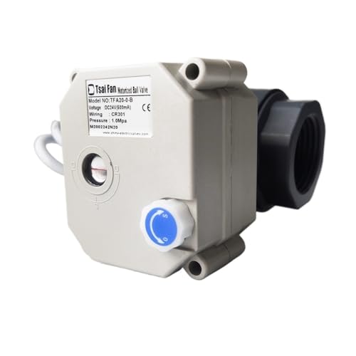 Vanne à bille électrique DN25 en métal CR202 24V