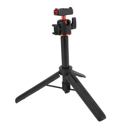 VBESTLIFE ACTION 3 4 5 PROカメラ用自撮り棒三脚、安定したサポートのための磁気マウント付き20.9インチアルミニウム合金エクステンション