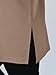 Trendy Queen Womens Oversized Long Sleeve T Shirts Side Slit Workout Fall Tops Basic Crewneck Tee Casual Y2K Clothes Khaki