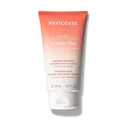 Masque SYMBIO SUN - Soin Cheveux Exposés Naturels ou Colorés 150ml - Nutrition, Éclat et Protection Solaire