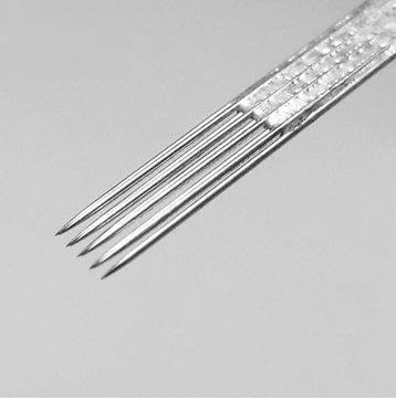 50 pcs Tattoo Needles 9m Round Liner, Round Shader, Magnum Shader and Flat Shader Needle (1209M1)