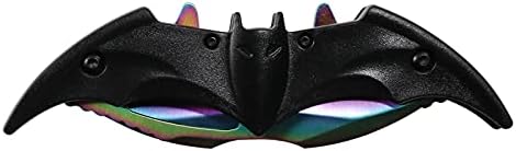 Miniatura 3 de Modelado de murciélagos de color popular, hoja fresca, herramientas de supervivencia al aire libre, suministros de defensa personal de combate,