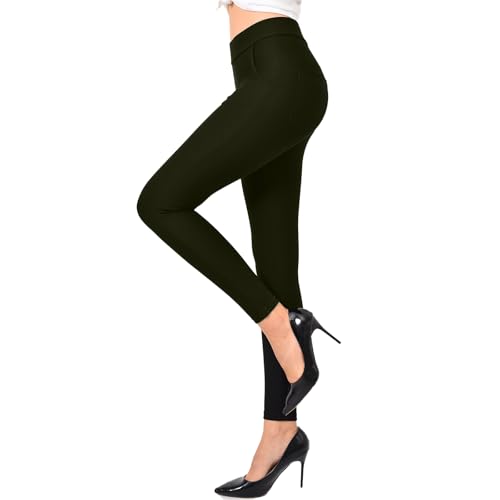 Image of Ginasy Dress Pants for Women, Pull-On Business Casual Leggings
