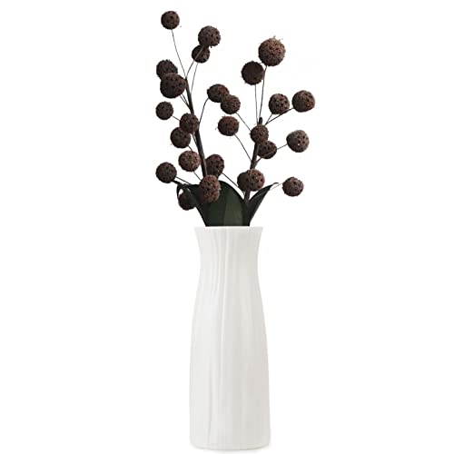 Vaso Orig ami Semplice - Vaso per fiori in plastica - Composizione floreale creativa Il design dalla linea elegante aggiunge un'estetica unica al tuo spazio interno