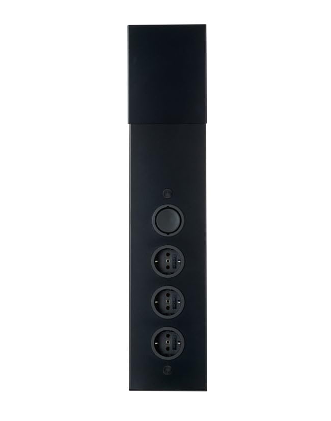 STS 3007 Energie-Ecksaeule schwarz