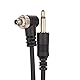 vhbw Blitz PC Sync Kabel Blitzkabel Synchronkabel auf 3.5mm kompatibel mit Yongnuo RF-602TX Studioblitz, externen Blitz