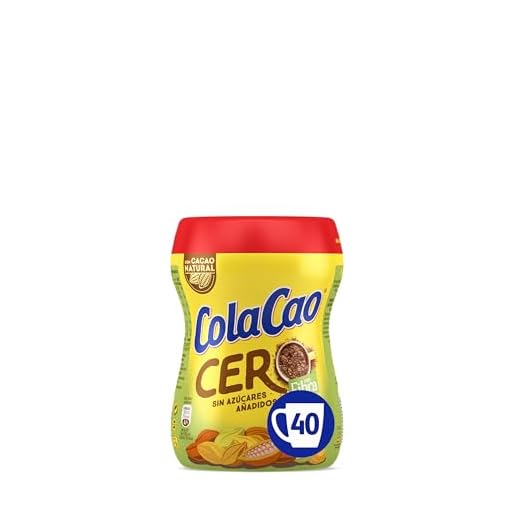ColaCao 0% Azúcares añadidos con Fibra - 300g
