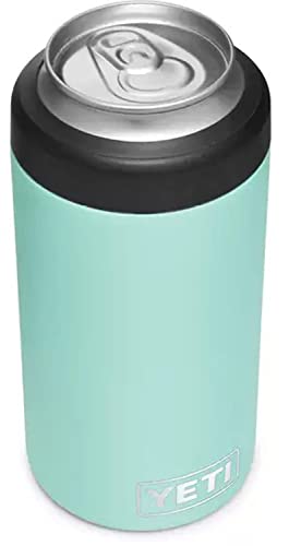 YETI Rambler 16 oz. Colster Tall Can Insulator for Tallboys & 16 oz. Cans, Seafoam