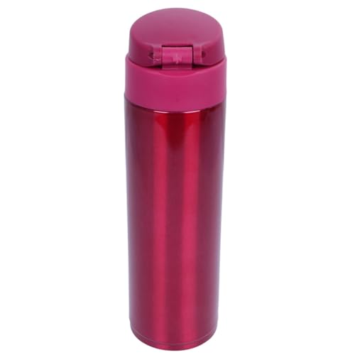 ROMISBABA Botella Aislamiento Térmico Térmica 450ml Portátil Acero Inoxidable de Diseño de Rebote para Uso en Casa y Oficina