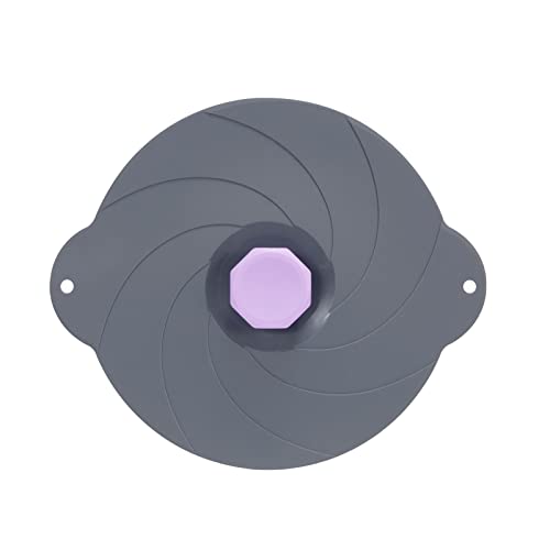 Tapa del tazón de silicona reutilizable tapa de sellado de ventosa para tazones ollas cobre mango de agarre natural seguro para alimentos tapa de succión de silicona para cuencos