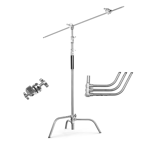 DIGITEK® (DCST 340) 11ft (apx) Heavy Duty Light Boom C-Stand with...