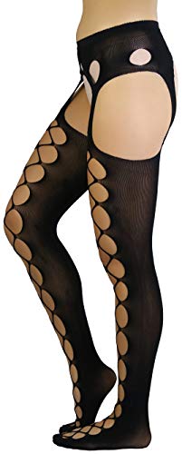 Image of ToBeInStyle Women's Suspender Pantyhose
