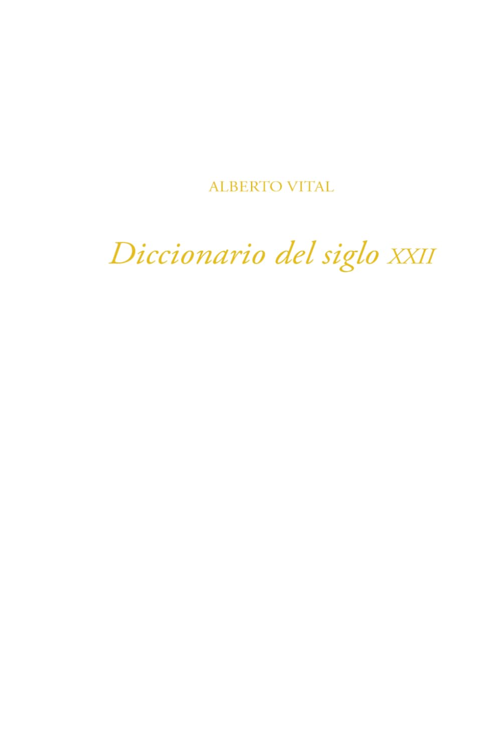 Diccionario del Siglo XXII