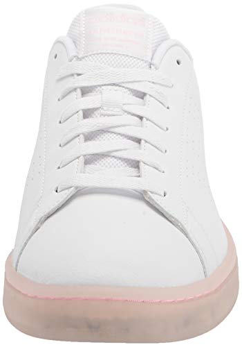 Image of adidas Womens Advantage Lace Up Sneakers Shoes Casual - White
