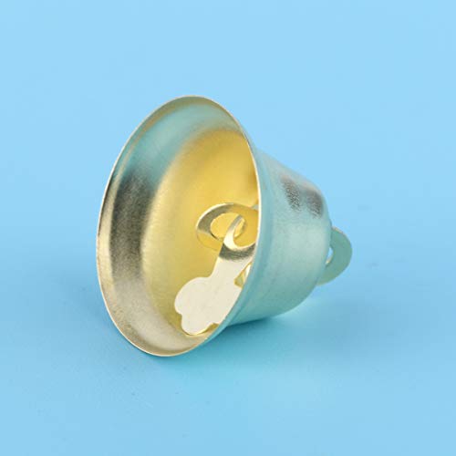 HEALLILY 100 Pcs Sinos da Liberdade de Ouro Sinos de Natal Jingle Bells Minic Sinos Artesanais Sinos